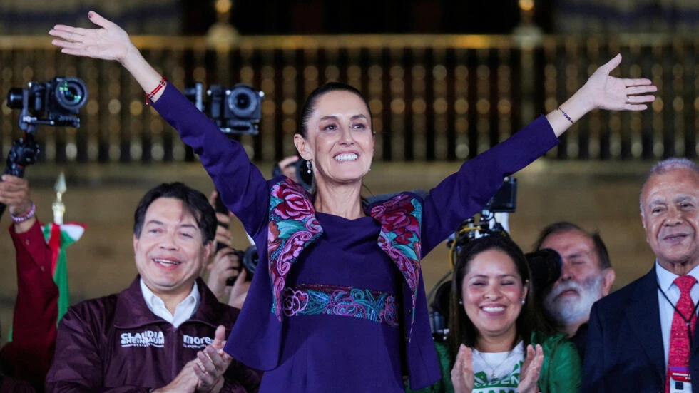   Mexicans celebrate election of first woman president