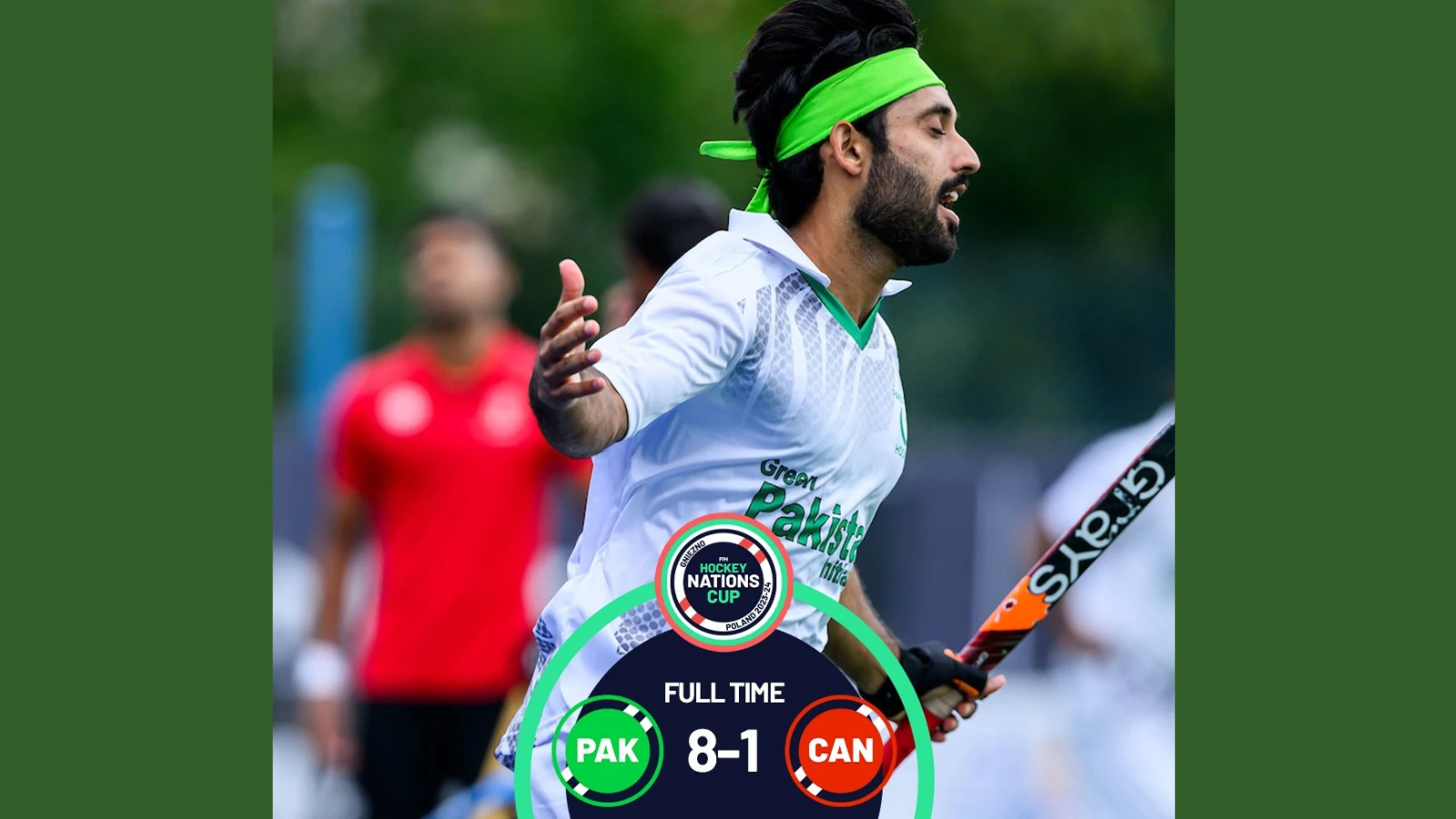 Pakistan crush Canada 8-1 in FIH Nations Cup