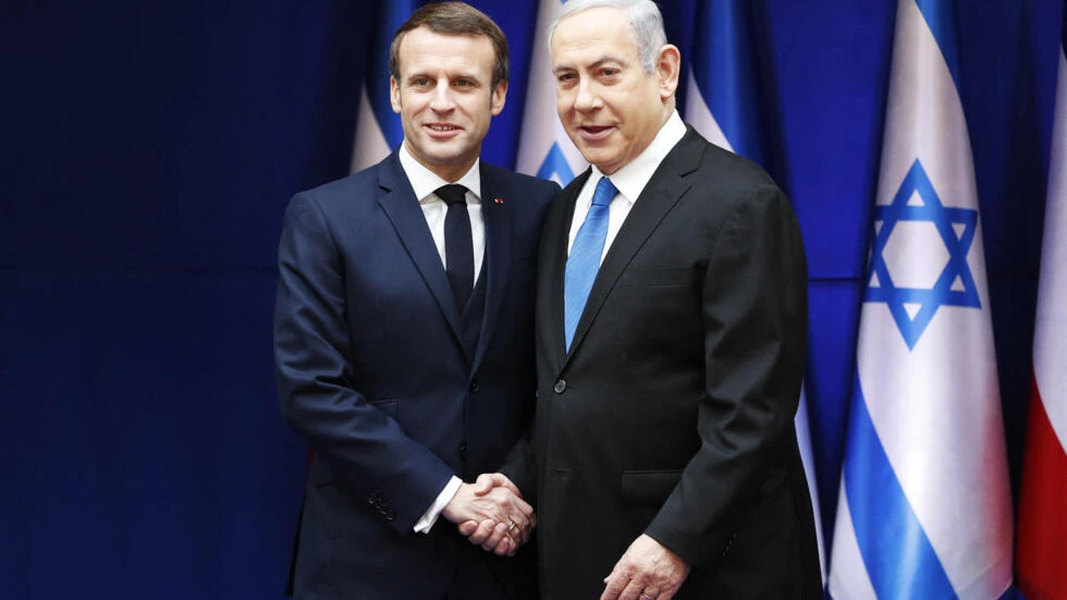 Macron tells Netanyahu Palestinian Authority should govern Gaza