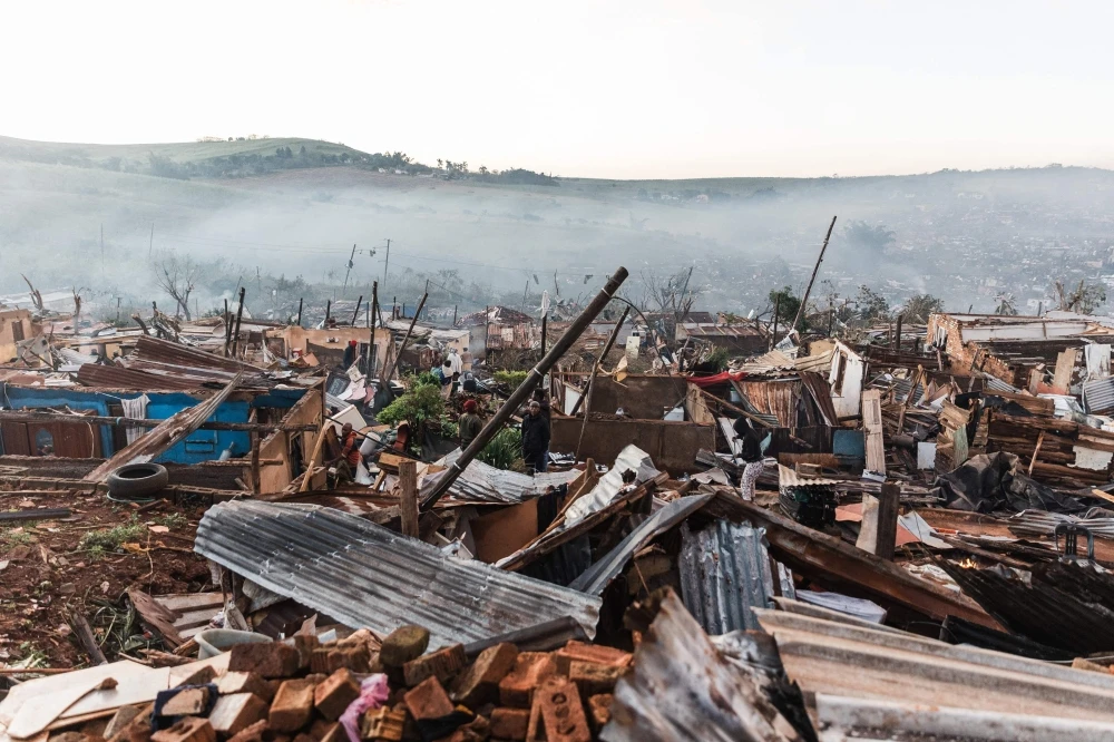 South African floods kill at least 18 people