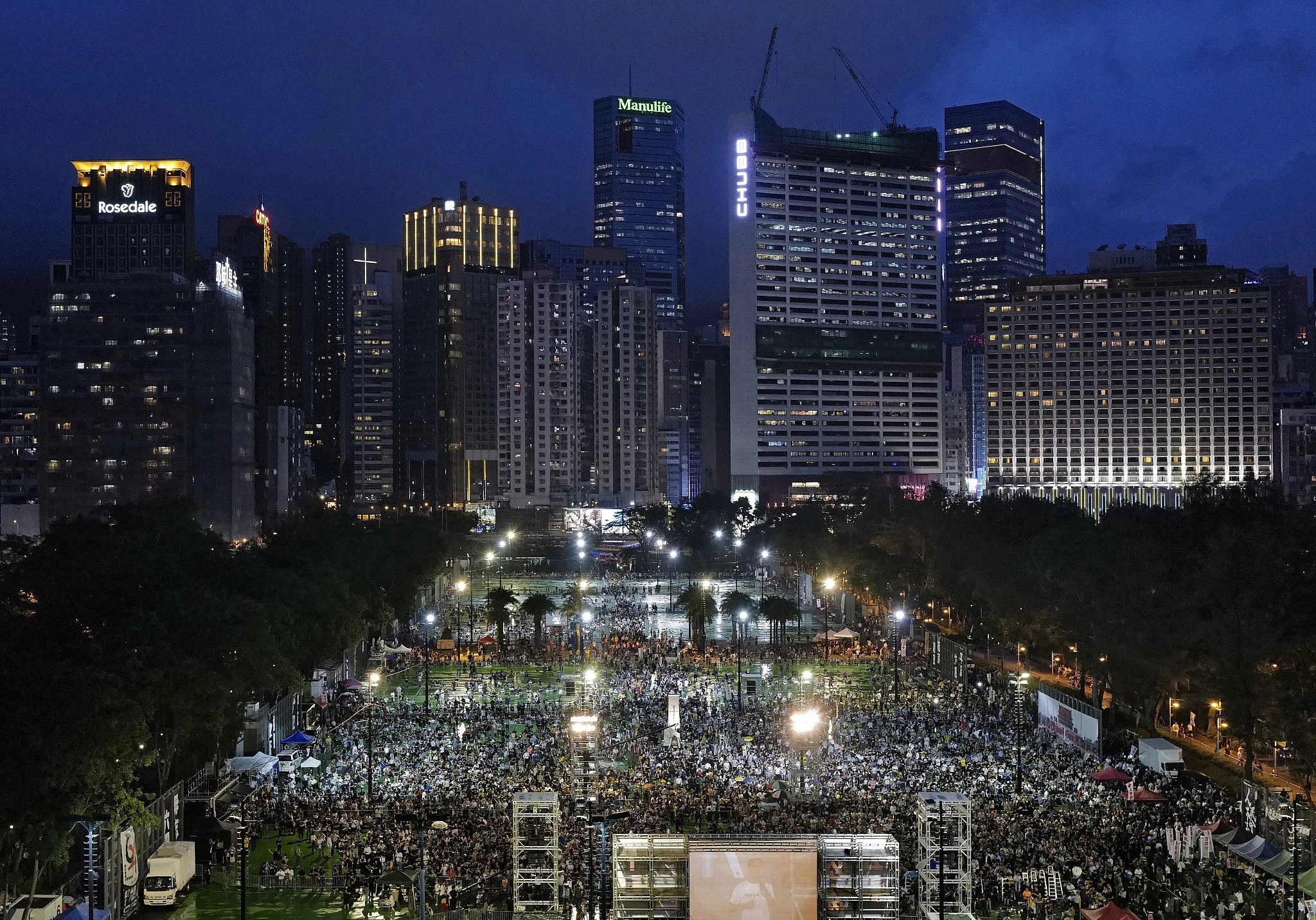 Taiwan holds vigil for China's 1989 Tiananmen crackdown