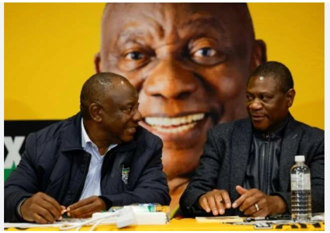 South Africa's ANC eyes national unity government