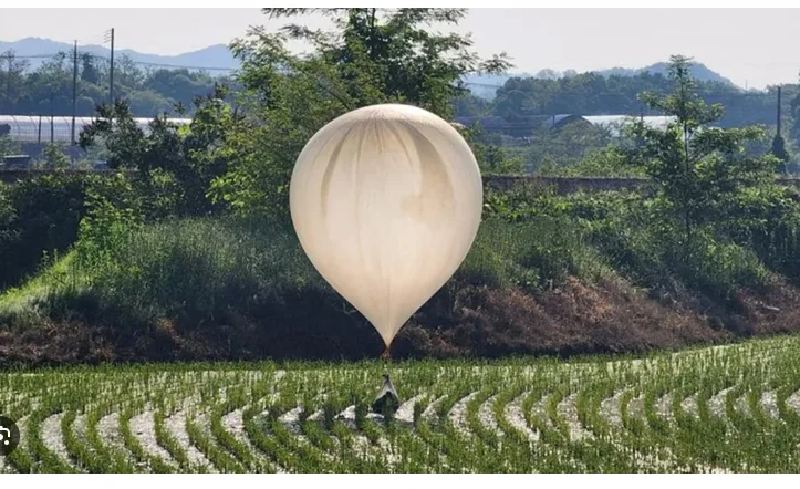 South Korea on alert for more trash balloons from the North