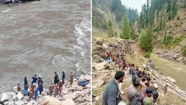 Four passengers die as jeep plunges into River Neelum 