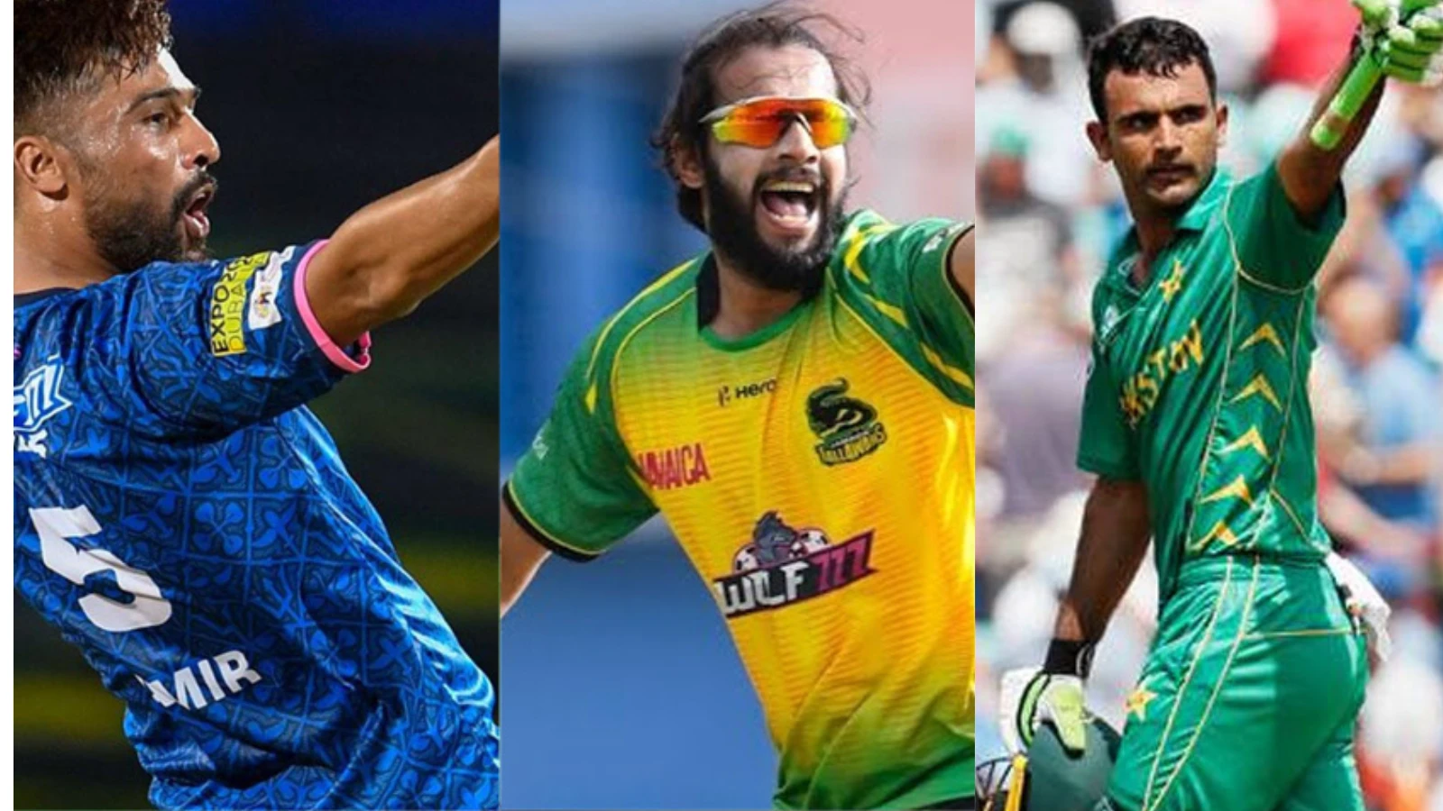 Antigua & Barbuda Falcons pick Imad, Amir and Fakhar for CPL 2024