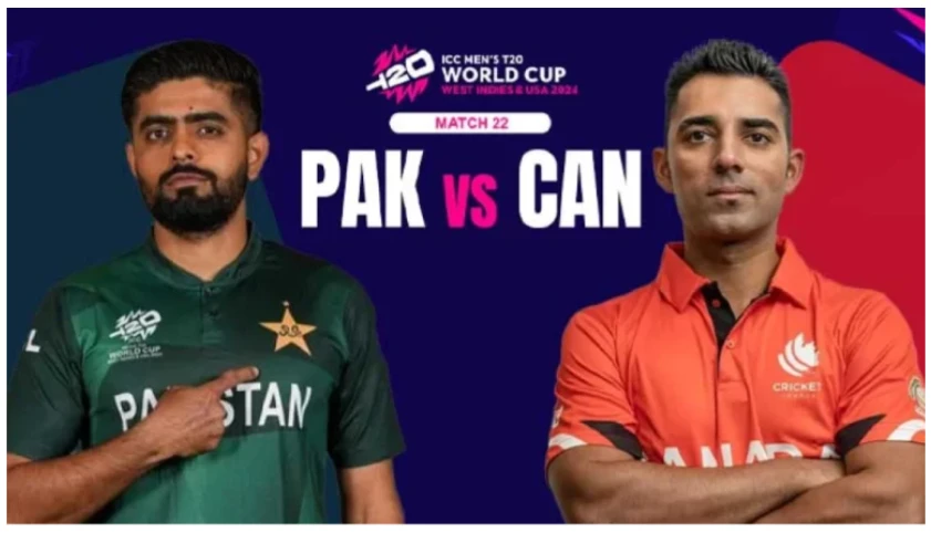 Pakistan play Canada in a must-win T20 World Cup clash today