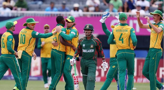 South Africa clinch victory in low-scoring thriller against Bangladesh