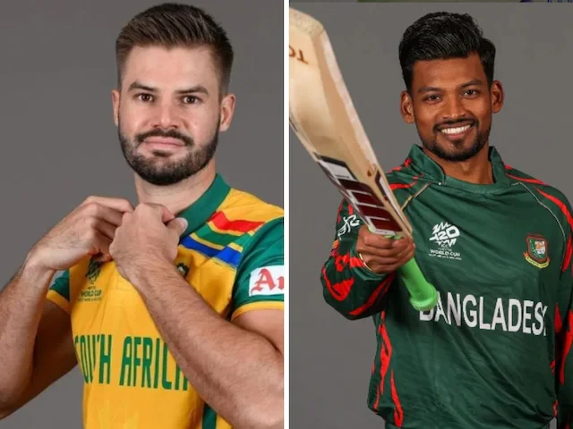 South Africa win toss and opt to bat against Bangladesh in T20 World Cup