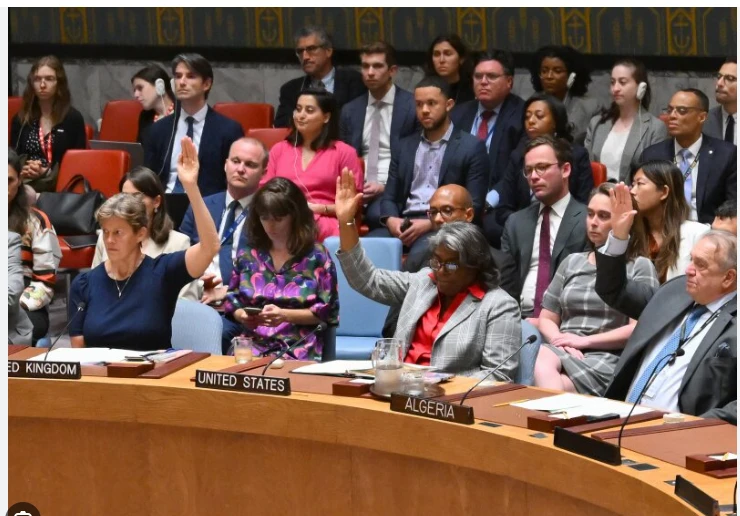 UN Security Council votes for Gaza ceasefire plan