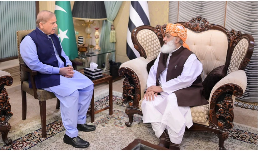 Let’s resolve the issues, PM Shehbaz asks Maulana Fazl