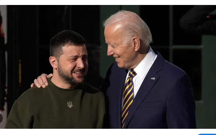 Biden, Zelensky hail $50 billion G7 loan for Ukraine