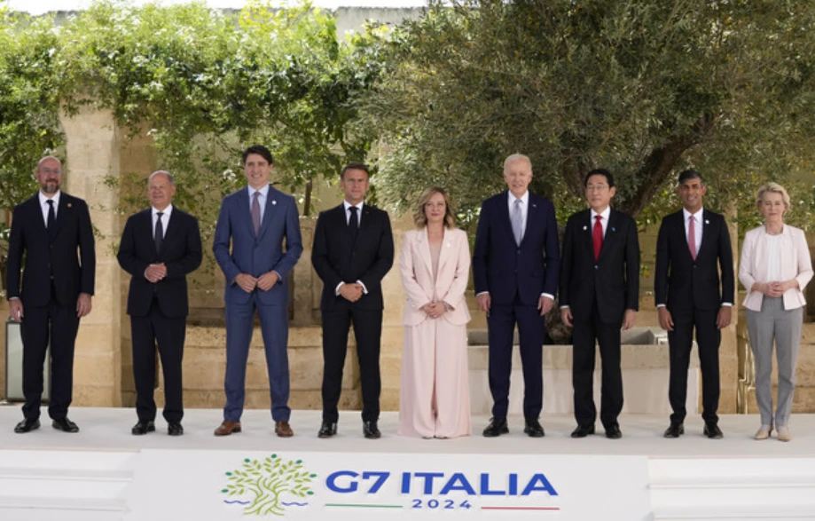 G7 leaders reach 'political' deal on Ukraine funds: US