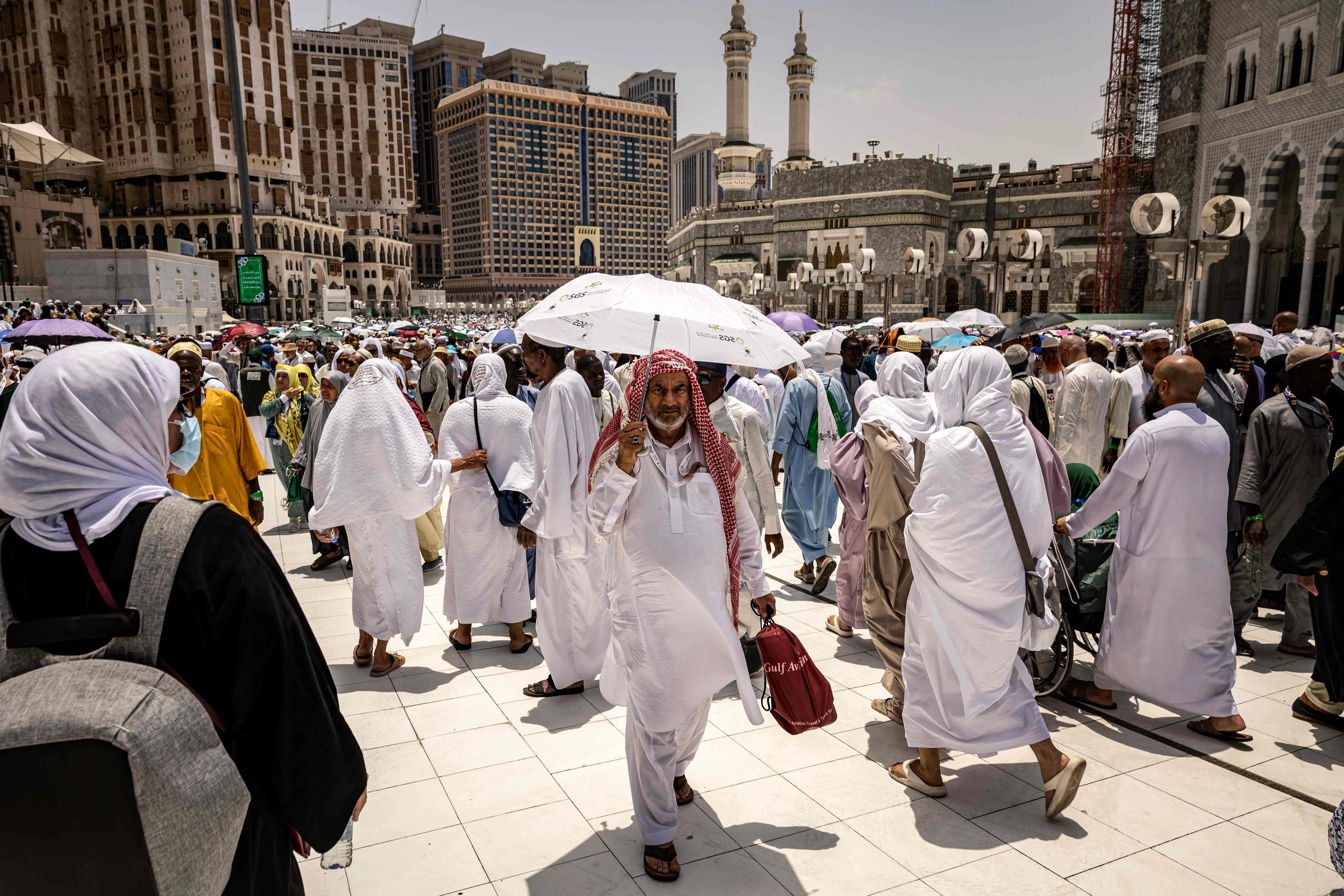 Mourning their dead, Gazans take solace in hajj pilgrimage