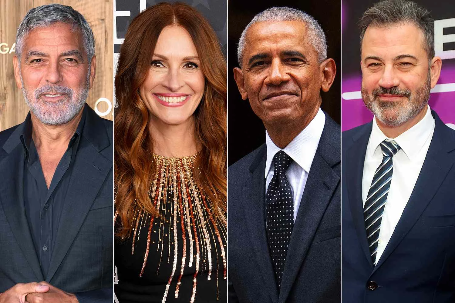 Biden jets to LA fundraiser starring Clooney, Roberts and Obama