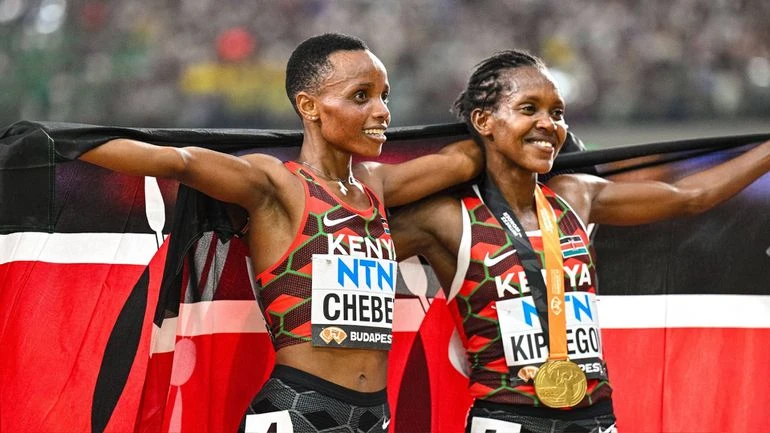 Confident Kipyegon to run a double in Paris