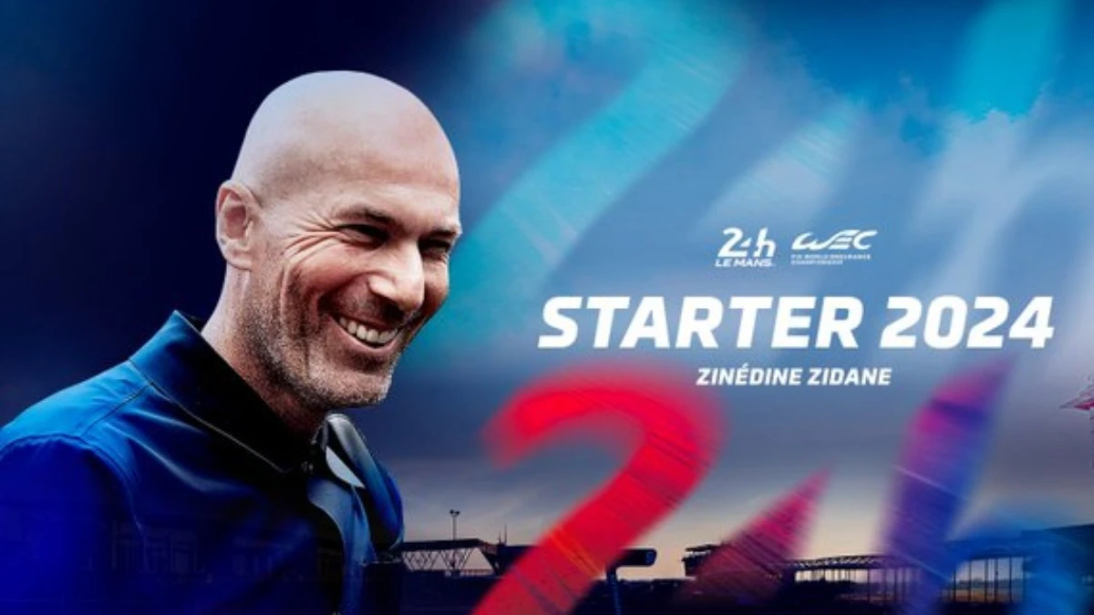 Football great Zidane kicks off Le Mans 24 Hours