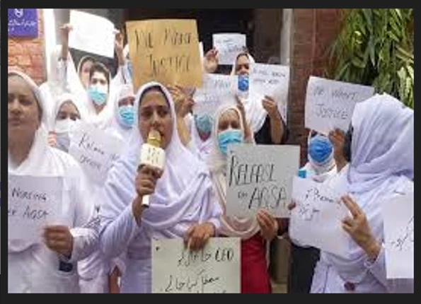 Nurse Aqsa's Arrest Issue: YNA postpone sit-in for two days in Lahore