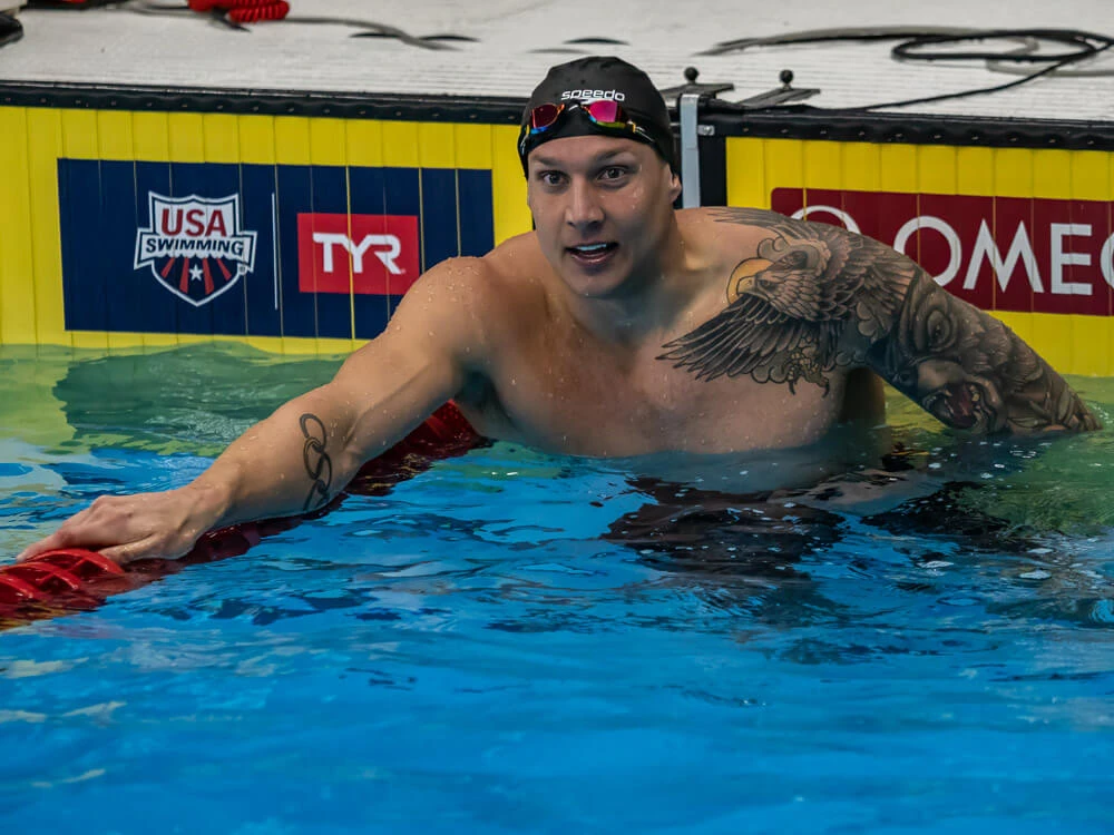 Dressel safely into 100m free semis at US Olympic trials behind sizzling Alexy