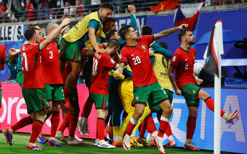 Portugal beat the Czech Republic 2-1 in their Euro 2024 opener