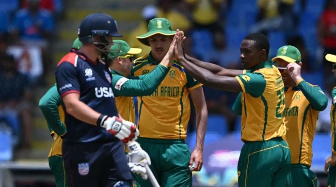 De Kock leads South Africa to 18-run win over USA at T20 World Cup