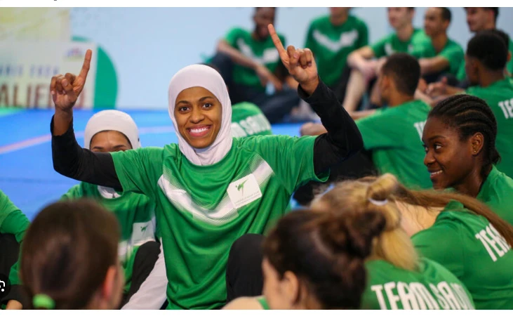 From fighting boys to Saudi Olympic history for female taekwondo star