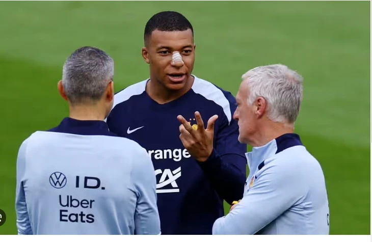 Mbappe injury leaves France to prepare Plan B at Euro 2024