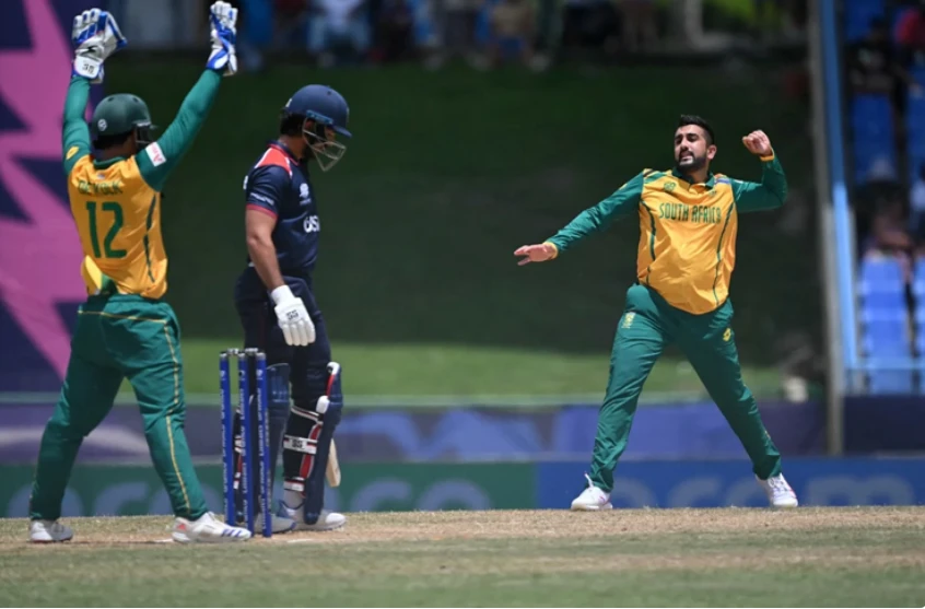 South Africa edge past USA in high-scoring Super 8 thriller