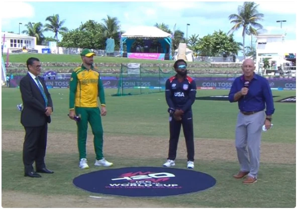 USA win toss, opt to bowl against South Africa in the first match of Super 8