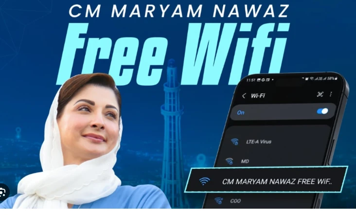 ‘CM Maryam Nawaz Free Wi-Fi Services’ now extended to 100 more Lahore locations