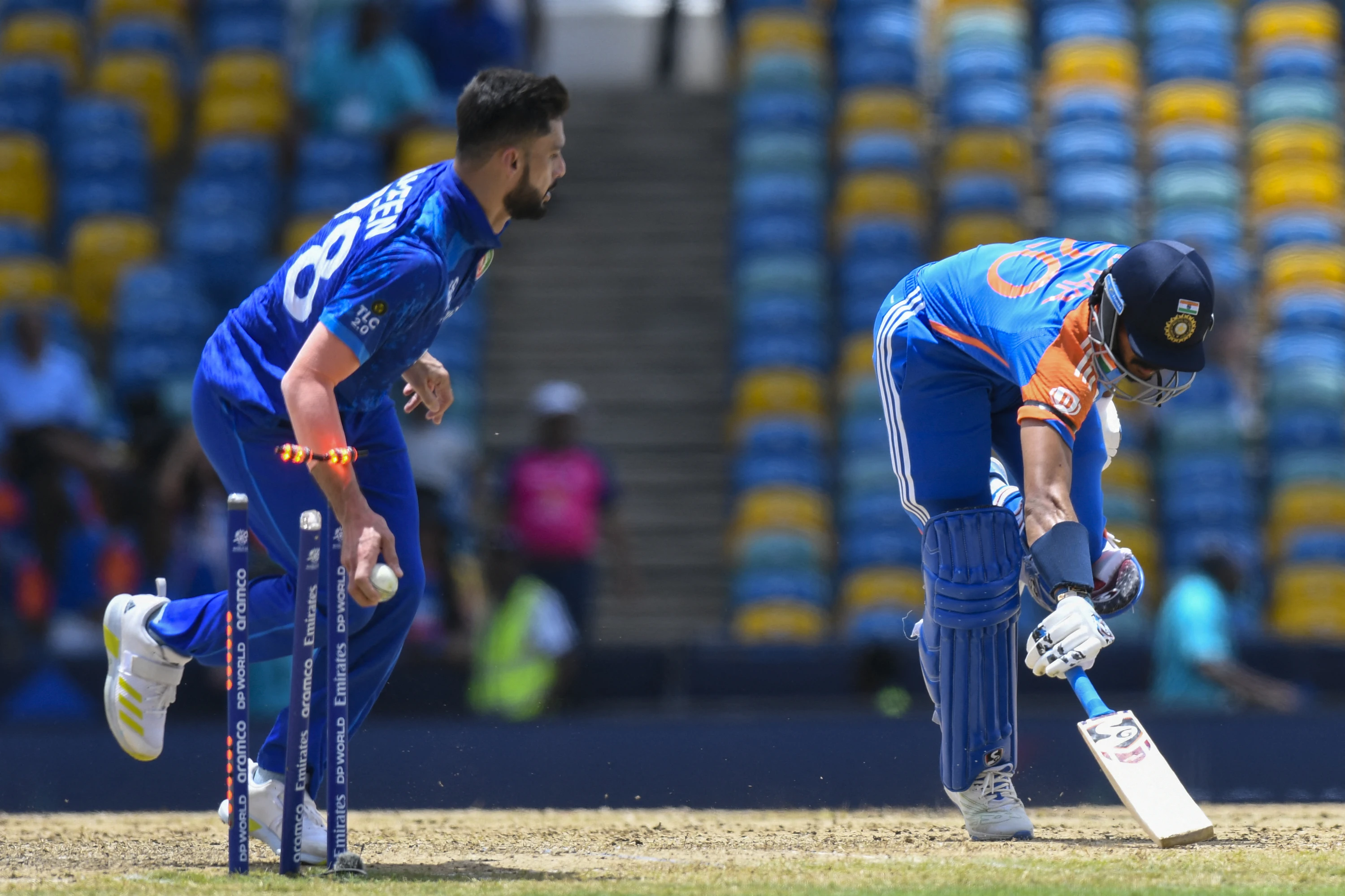 India defeat Afghanistan by 47 runs at T20 World Cup