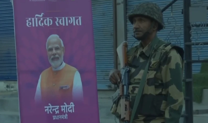 Modi's Kashmir visit met with criticism amid allegations of false flag operations