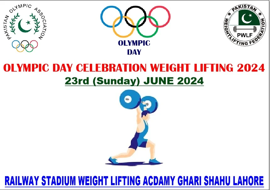 Olympic Day Weightlifting competitions to showcase talent at Lahore’s Railway Stadium