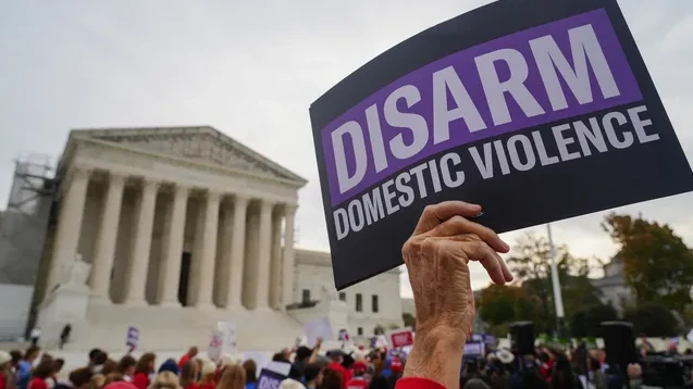 US Supreme Court upholds ban on domestic abusers owning guns