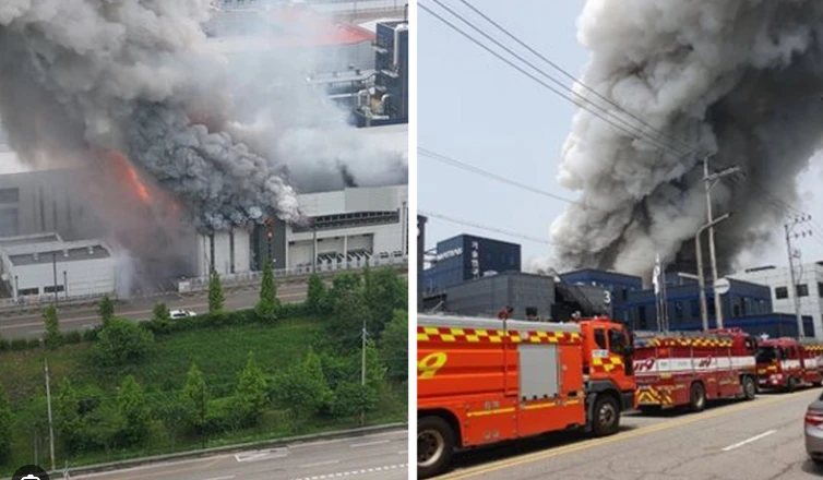 18 Chinese among 22 dead in South Korea battery plant fire