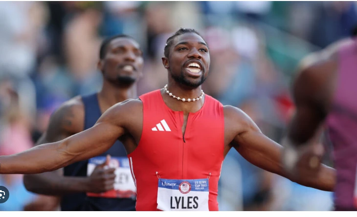 Lyles wins 100m at US trials to qualify for Paris Olympics