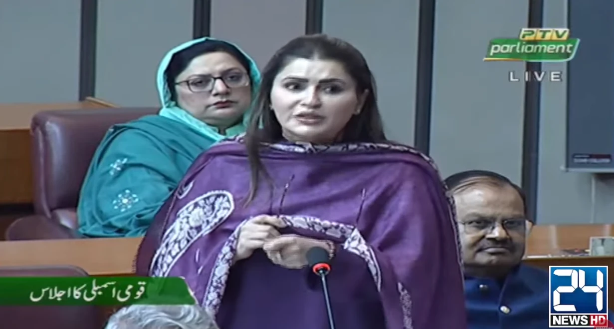 Shazia Marri criticizes budget and government approach in National Assembly