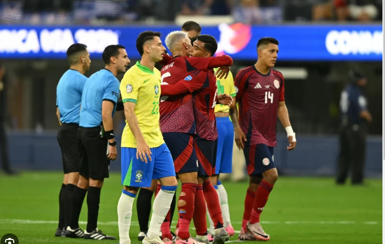 Brazil frustrated by Costa Rica, Colombia beat Paraguay