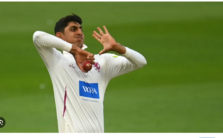 England spinner Shoaib Bashir hit for record-equalling 38 in an over