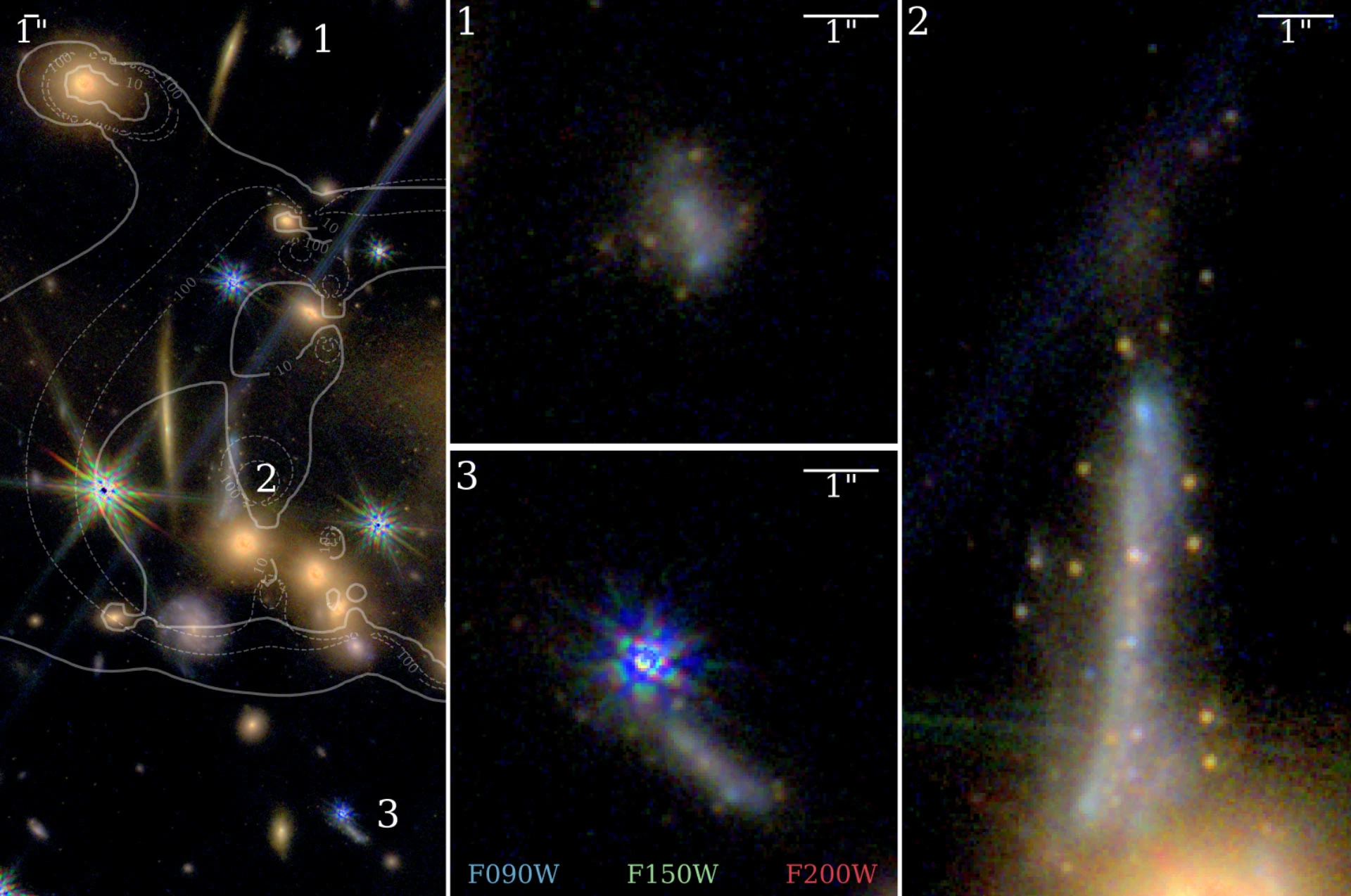 Webb spots giant star clusters shaping galaxy in early universe