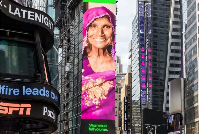 Mai Dhai makes it to Times Square