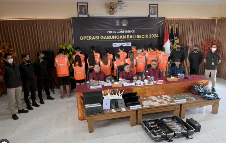 Indonesia arrests over 100 Taiwanese for alleged cyber fraud