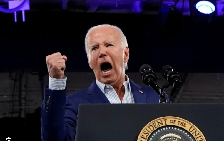 Biden seeks to repair debate damage with fiery speech