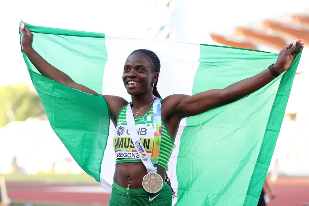 Hurdles world record holder Amusan cleared for Olympics