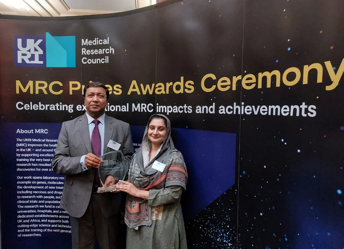 Pakistani researchers bag MRC’s team impact prize