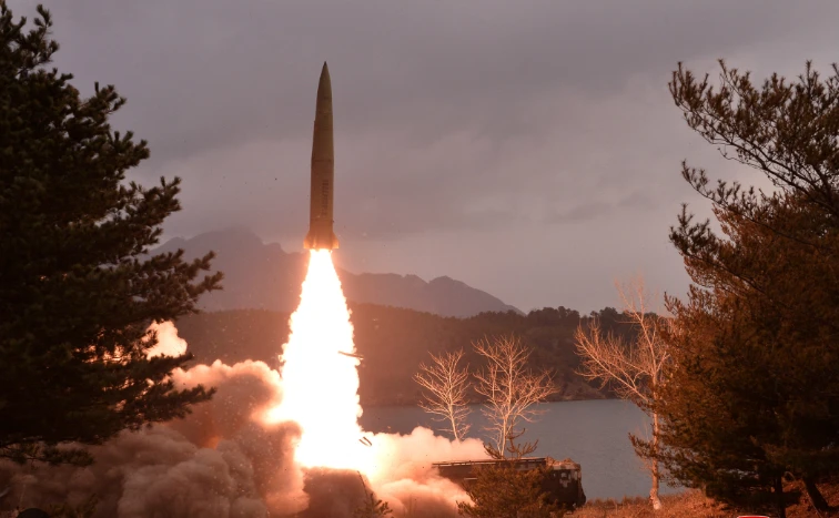 North Korea fires two short-range ballistic missiles, one fails