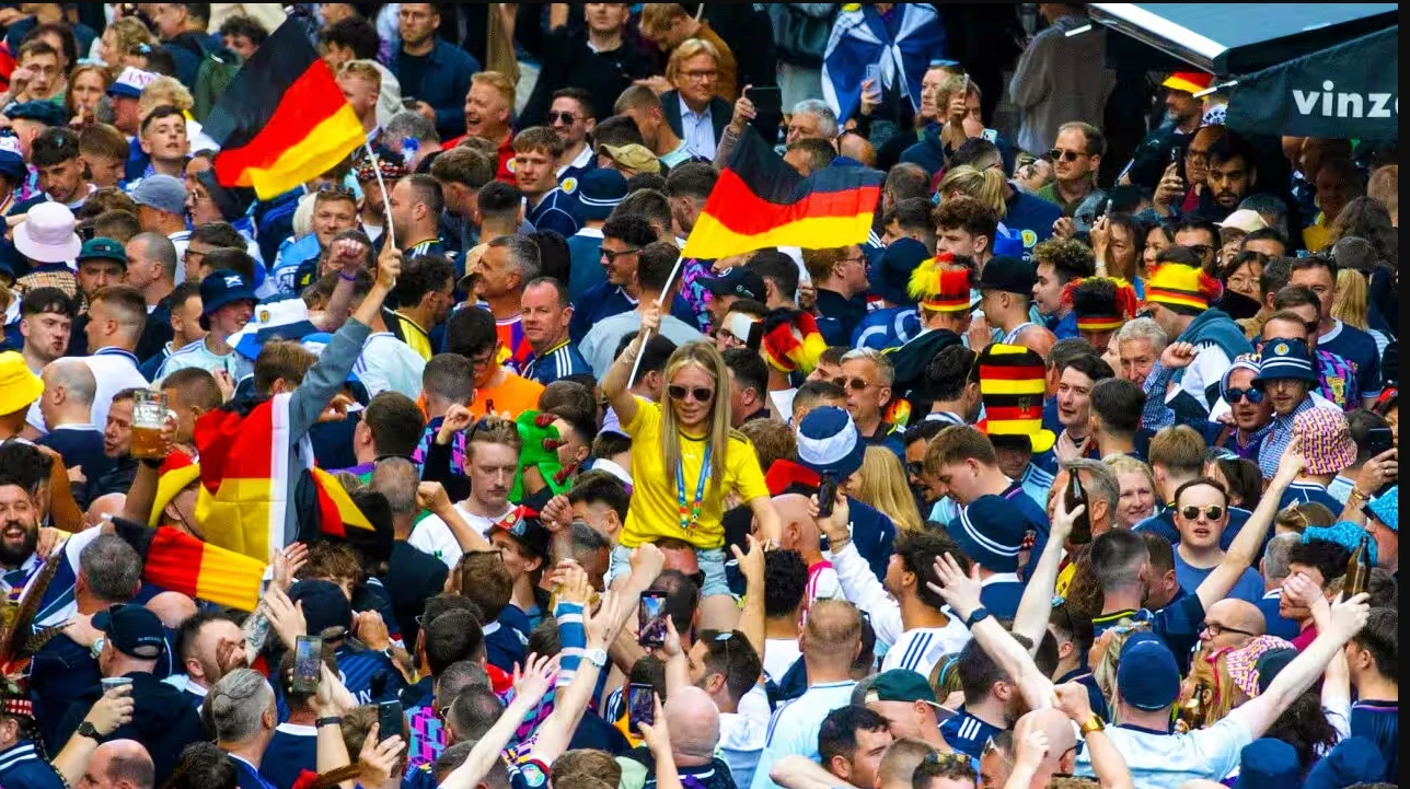 Roof intruder at Germany Euros game wanted to take 'good photos'