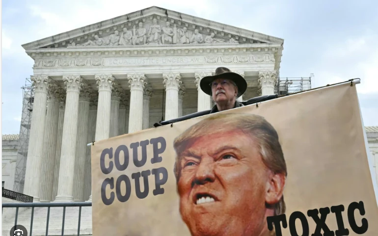 US Supreme Court ruling on Trump immunity looms