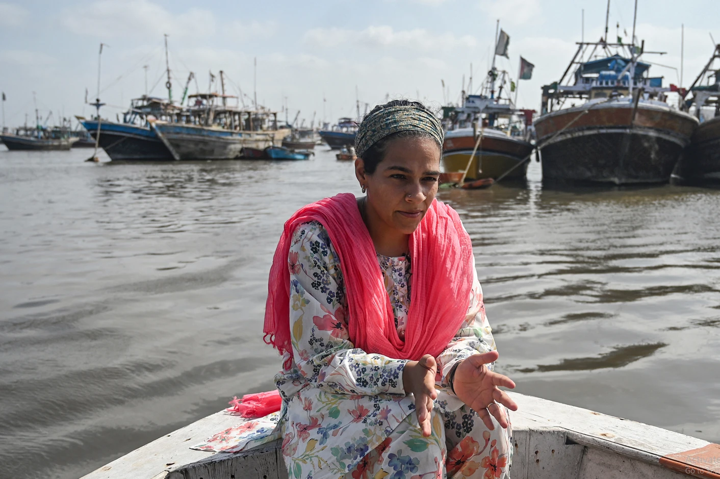 Midwife on the frontline of climate change on Pakistan's islands