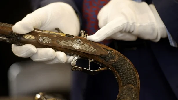 Napoleon pistols up for auction