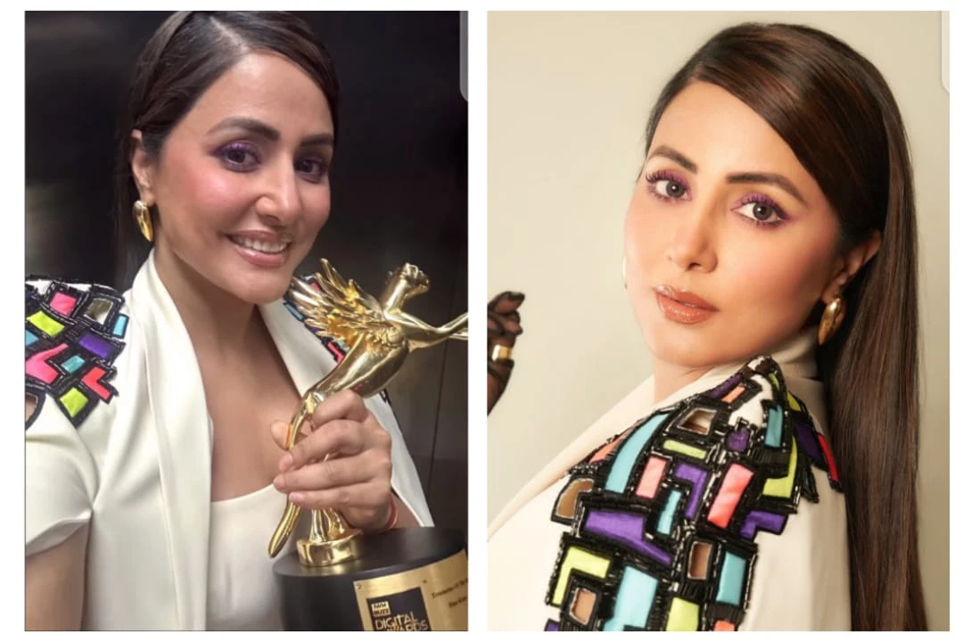 Hina Khan receives award right before first chemo session